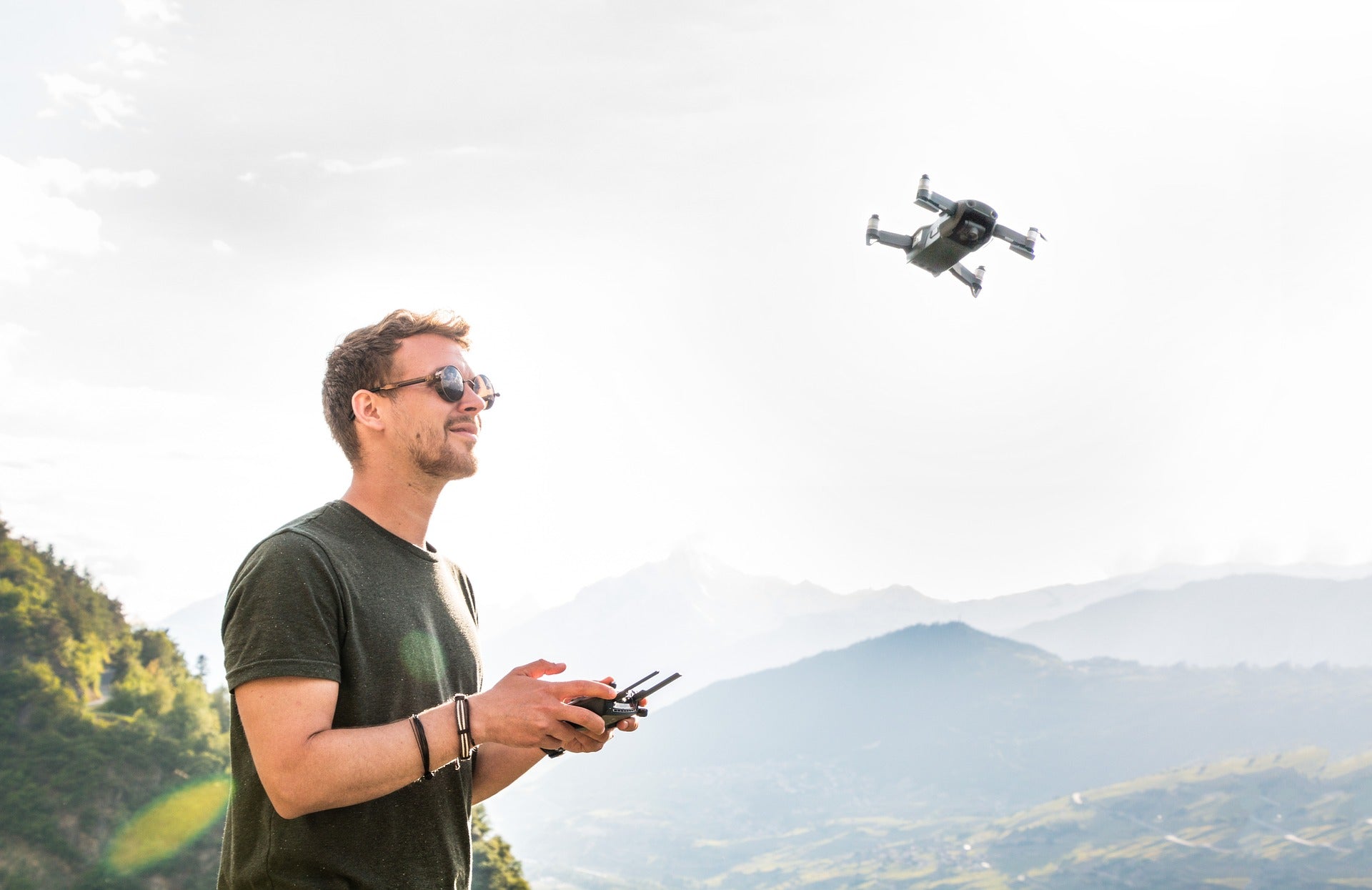 Cual es la distancia maxima de un outlet drone