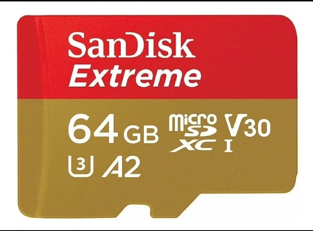 Tarjeta de Memoria Micro SD SanDisk Extreme
